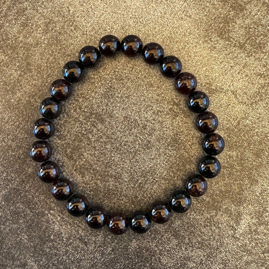 Bracelet grenat